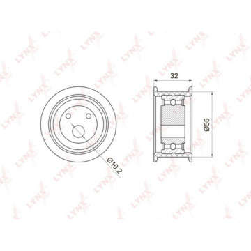 Ролик натяжной / ГРМ  2110-12 1.5-1.6 95>