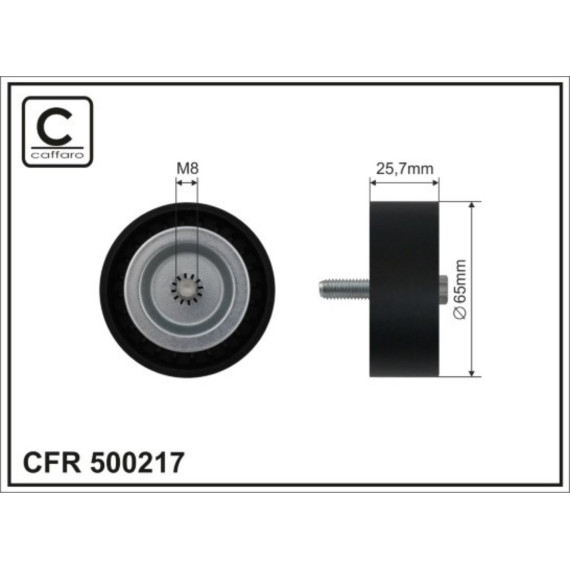 Ролик поликлин.ремня
