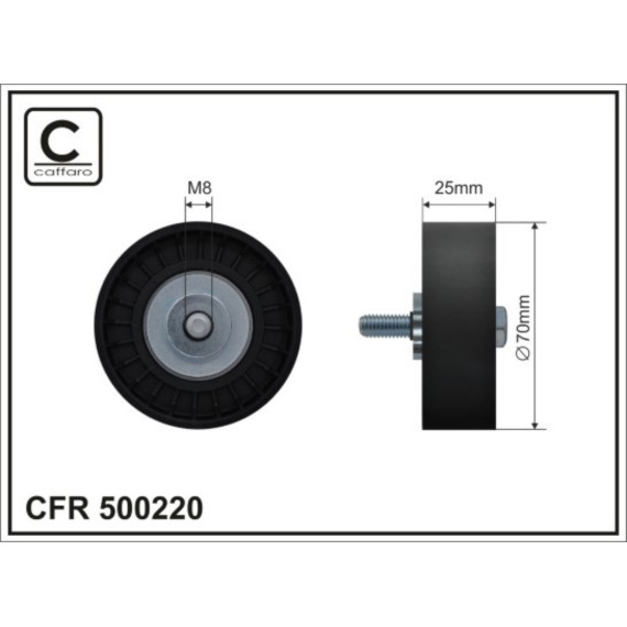 Ролик поликлин.ремня