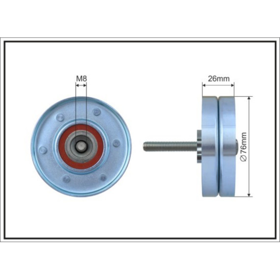 Ролик поликлин.ремня