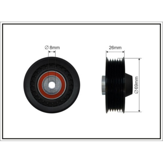 Ролик поликлин.ремня
