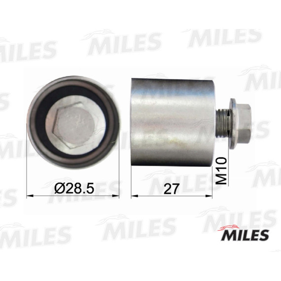 Ролик ремня ГРМ AUDI A3/A4/A6/VW GOLF 4/PASSAT 1.8/1.8T