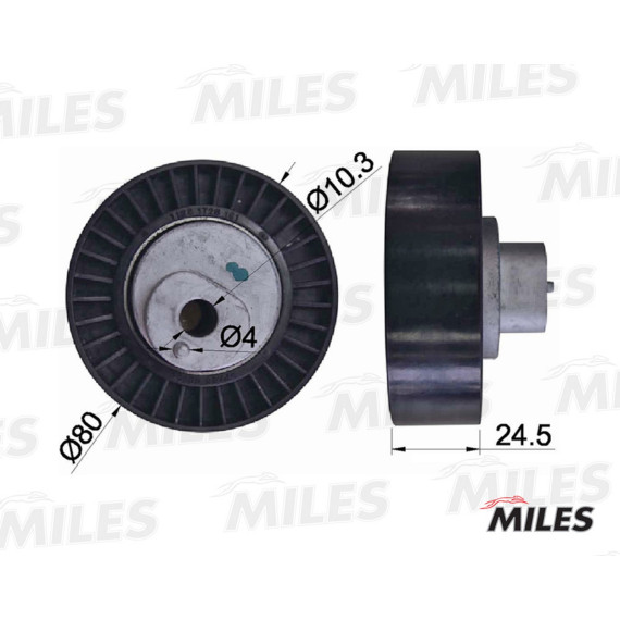 Ролик ремня приводного BMW E36/E34/E39/E38/X5 M43/50/52/54/S50/54/65/85