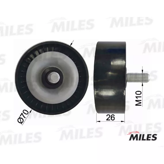 Ролик ремня приводного BMW E46/E81/E90/E83 1.6-2.0 N42/N46
