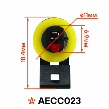 Разъём 1 pin c проводом для датчика давления масла Chevrolet для датчика кислорода Daewoo (AECC023)