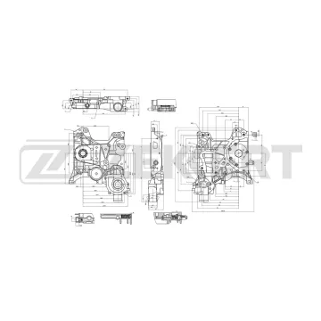 Насос масляный Chevrolet Cruze (J305 J308) 11- Orlando (J309) 11- Opel Astra H J 05- Corsa D E