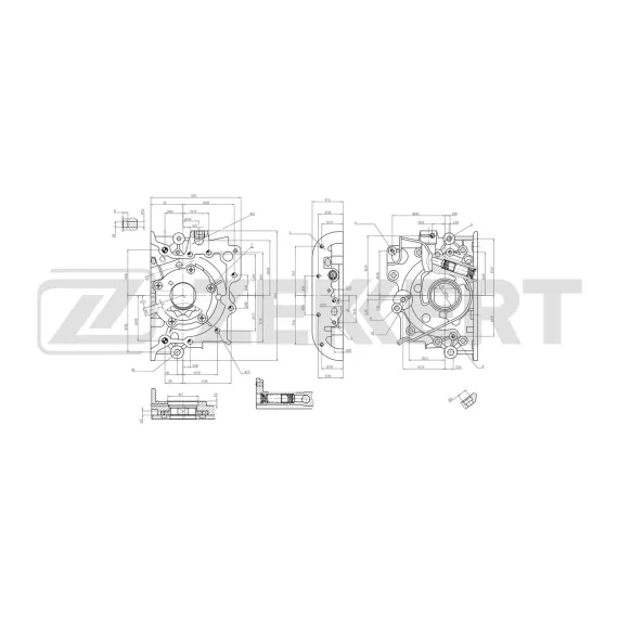 Насос масляный Chevrolet Spark (M200) 05- Matiz (M200 M250) 05- Daewoo Matiz (M100 KLA4) 98- Ti