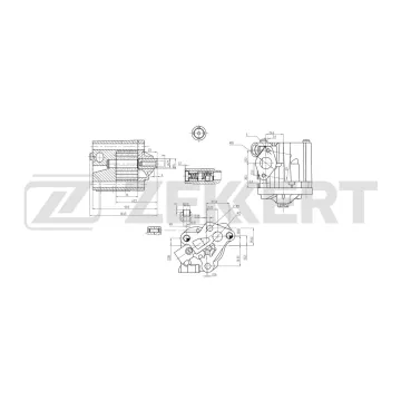 Насос масляный Ford Transit VII 06- Mondeo IV V 07- Kuga II 14- Mazda 6 I II 02- 3 I II 03-