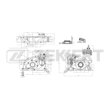 Насос масляный Hyundai Galloper II 98- H-1 97- Terracan 01- Porter 94-