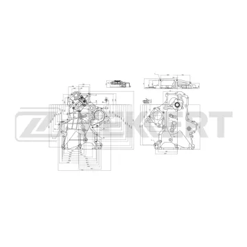 Насос масляный Kia Rio III 11- Ceed II 13- Cerato I II 06- Soul 11- Hyundai Solaris IV 10- Ela