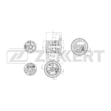 Насос масляный MB C-Class (W204 W205 C205) 08- S-Class (W221 V221) 11- Infinity Q50 (V37) 13-