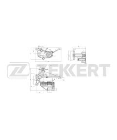 Насос масляный MB Sprinter 3 5-t (B906) 06- Sprinter 3-t (B906) 06- Sprinter 4 6-t (B906) 06- S