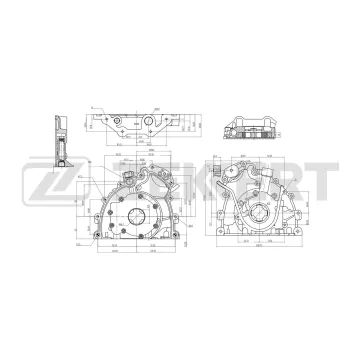Насос масляный Opel Insignia 08- Peugeot 407 (6C_) 09- LR Range Rover IV 12- Citroen C5 III 09-