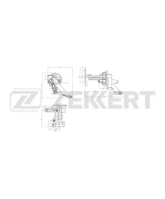 Насос масляный Renault Megane I II 96- Scenic 99- Espace III IV 96- Laguna I II 97- Clio II 9