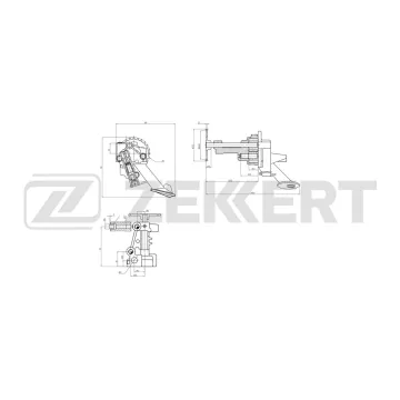 Насос масляный Renault Megane I II 96- Scenic 99- Espace III IV 96- Laguna I II 97- Clio II 9