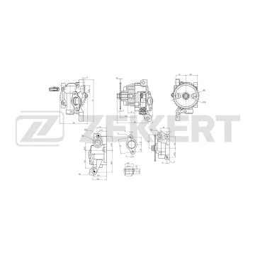 Насос масляный Suzuki Grand Vitara (JT TE TD) 98- Vitara (ET TA TD) 96-