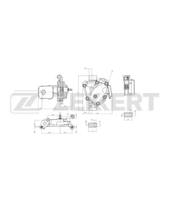 Насос масляный Toyota RAV 4 (A20 A30) 00- Camry (XV30 XV40) 01- Avensis (M20) 01- Vista (V50) 0