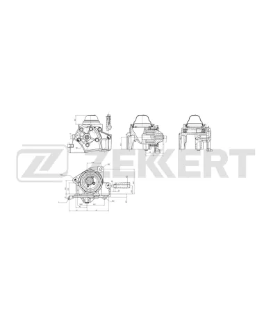 Насос масляный VW Polo IV V 01- Skoda Fabia (5J5 5J2) 07- Roomster (5J7) 07- Seat Ibiza III IV