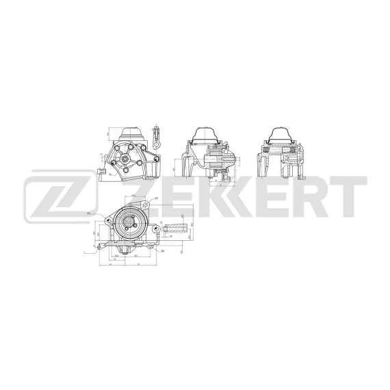 Насос масляный VW Polo IV V 01- Skoda Fabia (5J5 5J2) 07- Roomster (5J7) 07- Seat Ibiza III IV