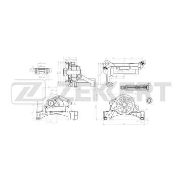 Насос масляный VW Polo V 09- Passat VI VII 09- Golf VI 08- Jetta III IV 09- Audi A3 II 09- A1