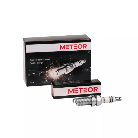 Свеча зажигания METEOR black line (FR8MPP33X) (BOSCH 0242230584) платина