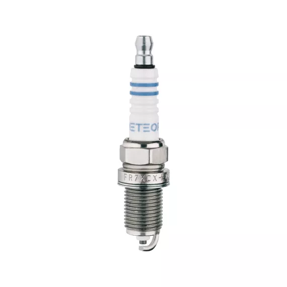Свеча зажигания METEOR blue line (FR7KCX+) (BOSCH 0242236541) никель-иттрий