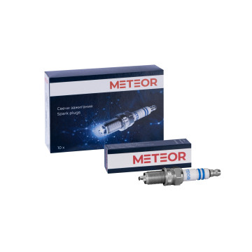 Свеча зажигания METEOR blue line (YR7DC+) (BOSCH 0242135515) никель-иттрий
