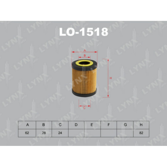Фильтр масляный CADILLAC CTS 2.6 02> OPEL Astra G 1.8 98-05/Omega B 2.5-3.2 94-03/Vectra B 1.8-2.6