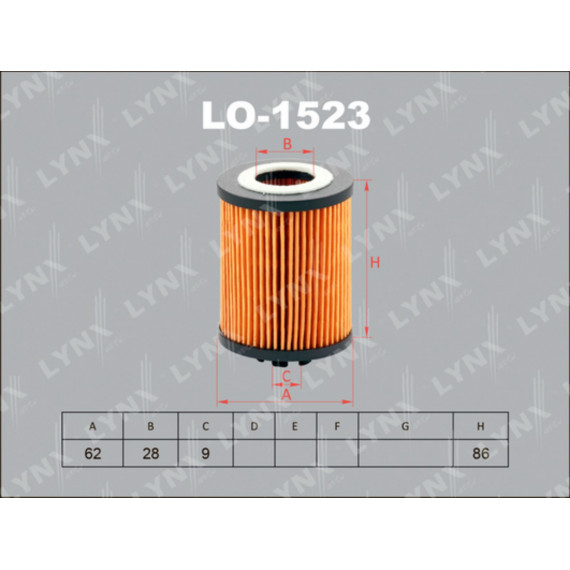 Фильтр масляный OPEL Astra G 1.2-1.4 00-05/H 1.2-1.4 04> / Corsa B 1.0-1.2 >00/C/D 1.0-1.4 00> / Mer