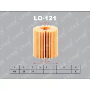 Фильтр масляный TOYOTA Auris 2.0D 07> / Avensis 2.0D-2.2D 05> / RAV 4 2.2D 08> LEXUS LS/GS460 06>