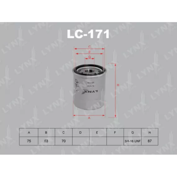 Фильтр масляный TOYOTA Camry 2.5 >91/3.0 91> / Corolla 1.4D 04> / Land Cruiser 100 4.7 98> / Prado 2
