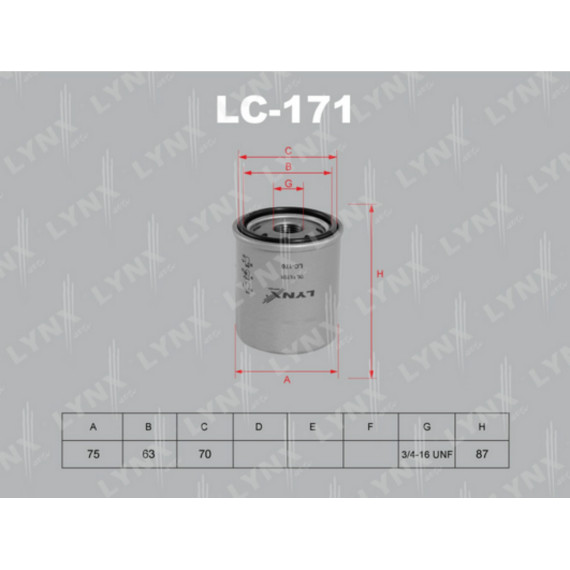Фильтр масляный TOYOTA Camry 2.5 >91/3.0 91> / Corolla 1.4D 04> / Land Cruiser 100 4.7 98> / Prado 2