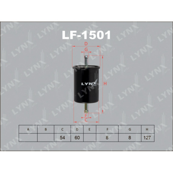 Фильтр топливный AUDI RS6 02-05 CITROEN AX 1.0-1.4 >98/BX 1.1-1.9 >93/Xantia 1.6-2.0 93-98 OPEL Om