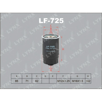 Фильтр топливный HYUNDAI Elantra 1.6D 06> / i10 1.1D 08> / i30 1.6D-2.0D 07-11 / Santa Fe(SM) 2.0D 0