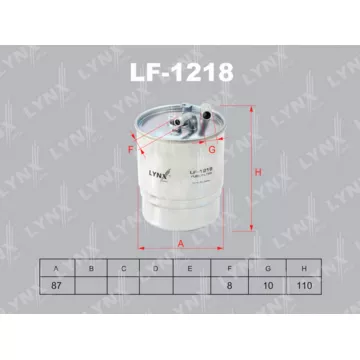 Фильтр топливный JEEP Commander 3.0D 06-10 / Grand Cherokee 3.0D 06-10 MERCEDES-BENZ A160D-200D(W16