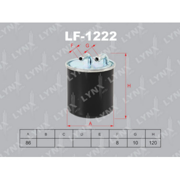 Фильтр топливный MERCEDES-BENZ C200D-350D(W203/W204) 00> / E200D-420D(W211) 02-08 / G320D(W463) 06> Фильтр топливный MERCEDES-BENZ C200D-350D(W203/W204) 00> / E200D-420D(W211) 02-08 / G320D(W463) 06>