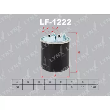 Фильтр топливный MERCEDES-BENZ C200D-350D(W203/W204) 00> / E200D-420D(W211) 02-08 / G320D(W463) 06>