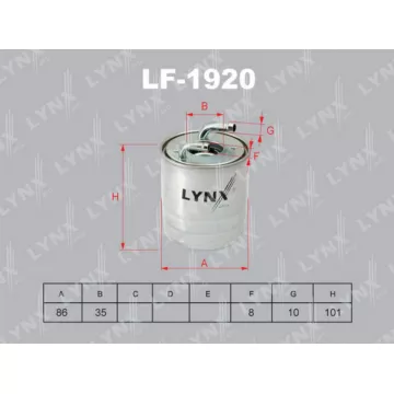 Фильтр топливный MERCEDES-BENZ C200D-350D(W204) 07> / CLS250D(C218) 11> / E200D-350D(W212) 09> / G30