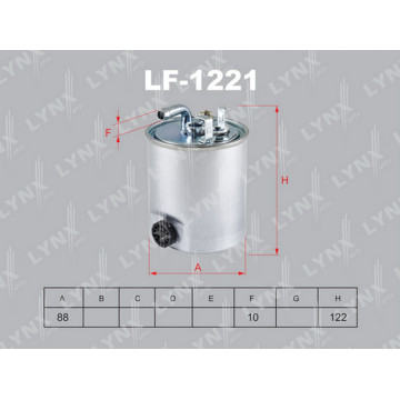 Фильтр топливный MERCEDES-BENZ Sprinter 2.2D 00-06 / A160D-170D(W168) 98-04 / Vaneo 1.7D 02-05 / Vit