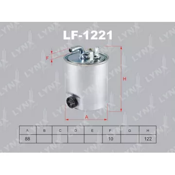 Фильтр топливный MERCEDES-BENZ Sprinter 2.2D 00-06 / A160D-170D(W168) 98-04 / Vaneo 1.7D 02-05 / Vit