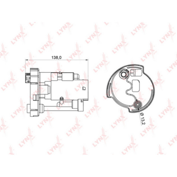 Фильтр топливный погружной HYUNDAI Accent(MC) 1.4-1.6 05-10 KIA Rio II 1.4-1.6 05>