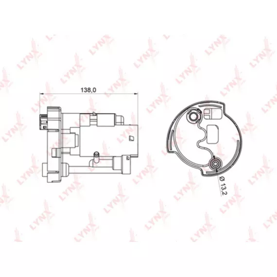 Фильтр топливный погружной HYUNDAI Accent(MC) 1.4-1.6 05-10 KIA Rio II 1.4-1.6 05>