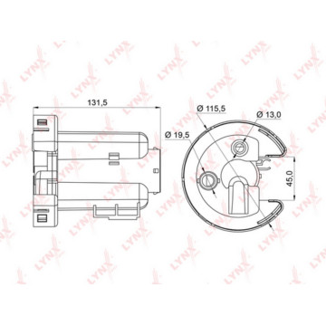 Фильтр топливный погружной HYUNDAI Accent(MC) Turkey 1.4-1.6 06> / Verna(MC) 1.4-1.6 06>