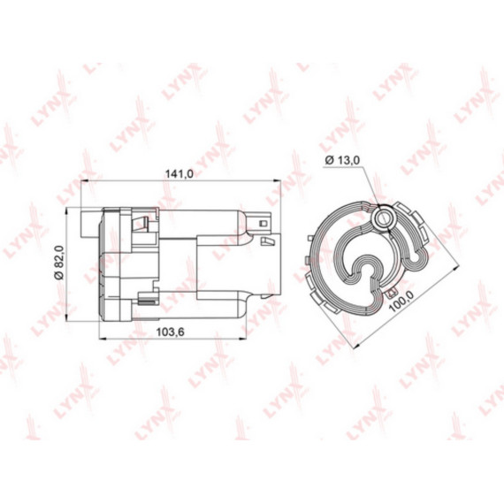 Фильтр топливный погружной HYUNDAI Getz(TB) 1.1-1.6 02-06
