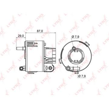 Фильтр топливный погружной HYUNDAI ix35 2.0 10> / Tucson(LM / TM) 2.0 10> KIA Sportage(SL) 2.0 10>