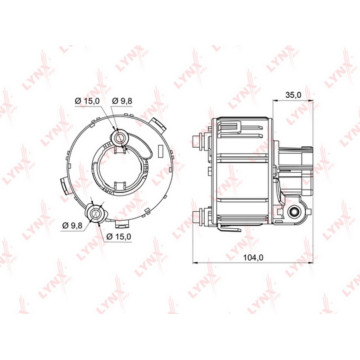 Фильтр топливный погружной HYUNDAI Solaris 1.4-1.6 (RUS) 10> KIA Rio 1.25-1.4 (RUS) 11>
