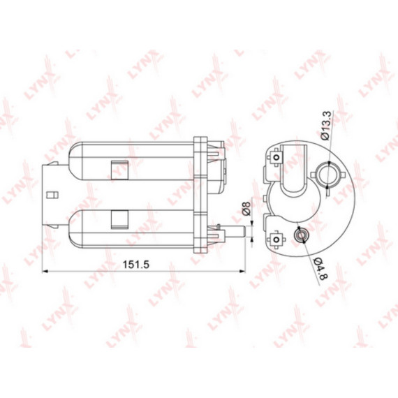 Фильтр топливный погружной HYUNDAI Sonata(NF) 2.0-3.3 05>