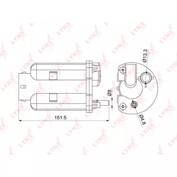 Фильтр топливный погружной HYUNDAI Sonata(NF) 2.0-3.3 05>