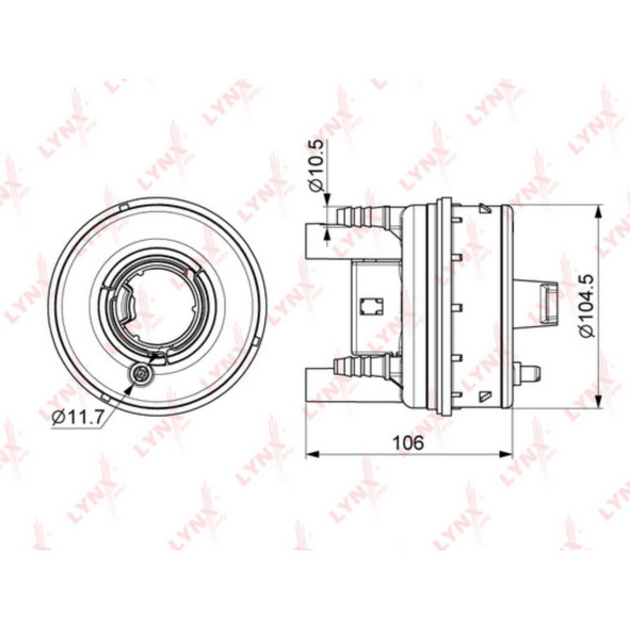 Фильтр топливный погружной  Largus 1.6 12> RENAULT Logan 1.2-1.6 04> / Duster 1.6 10> / Sandero