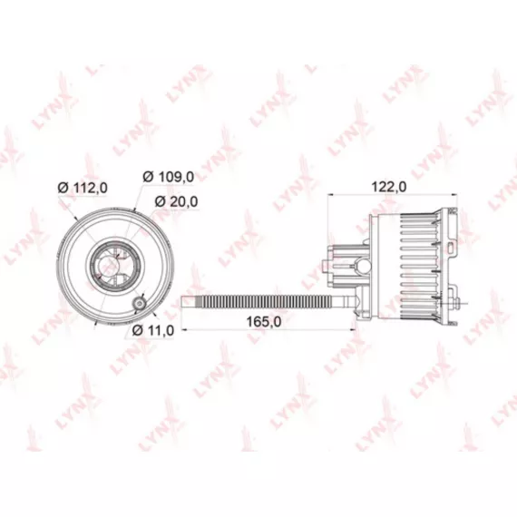 Фильтр топливный погружной MAZDA 3(BK) 1.6 06-09